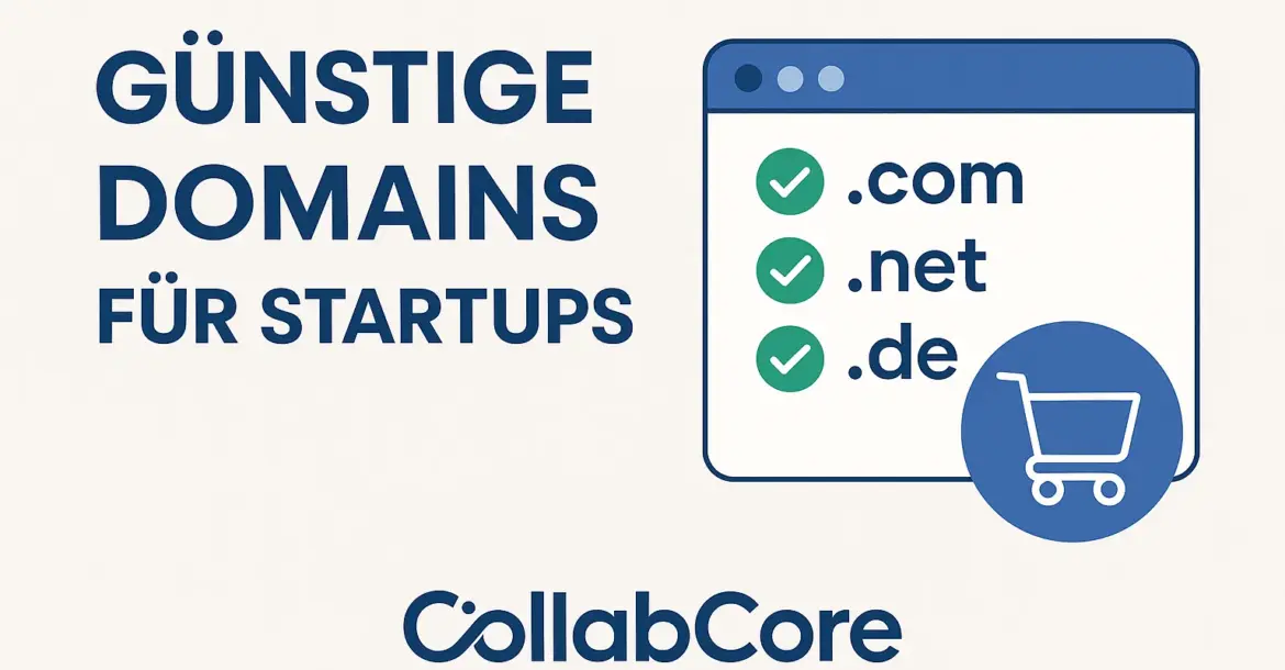 Günstige Domains für Startups
