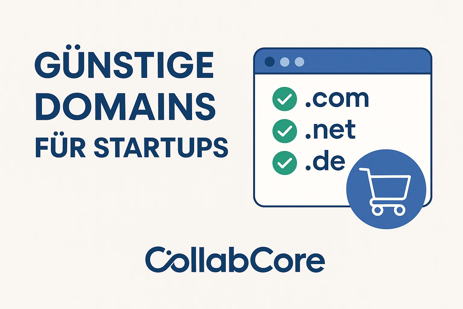 Günstige Domains für Startups