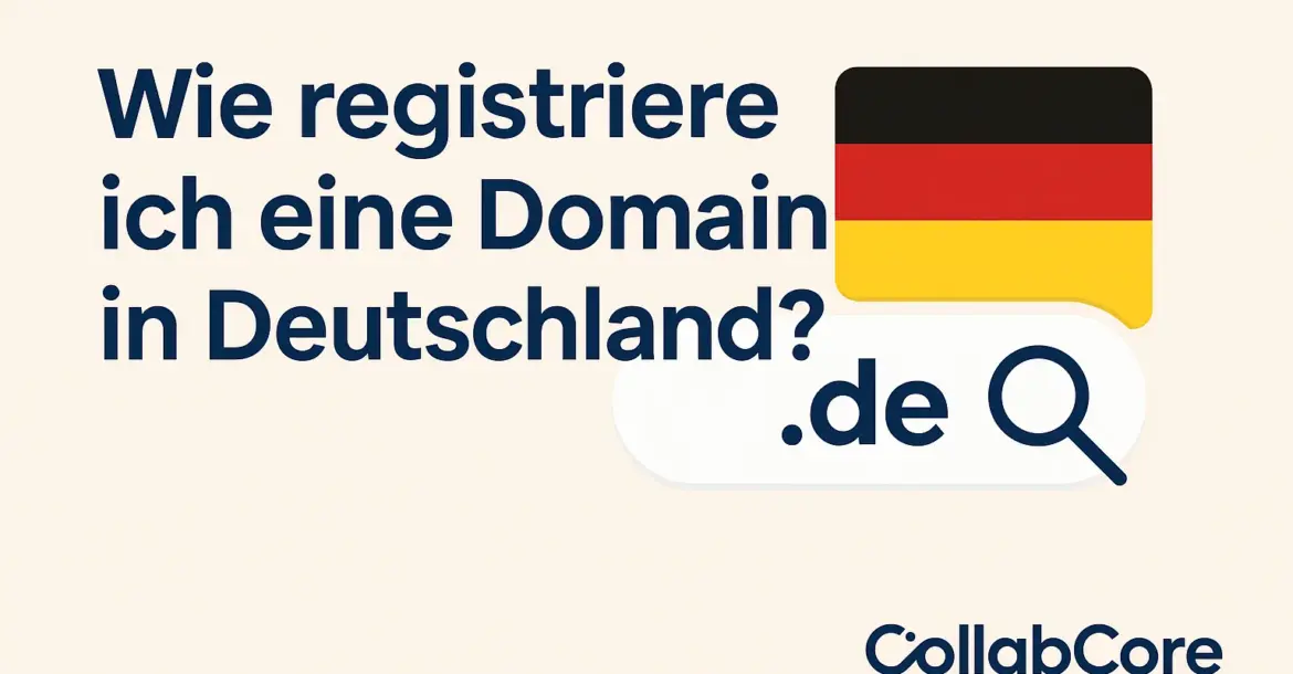 Wie registriere ich eine Domain in Deutschland