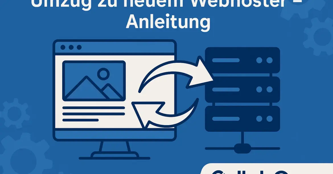 Umzug zu neuem Webhoster – Anleitung