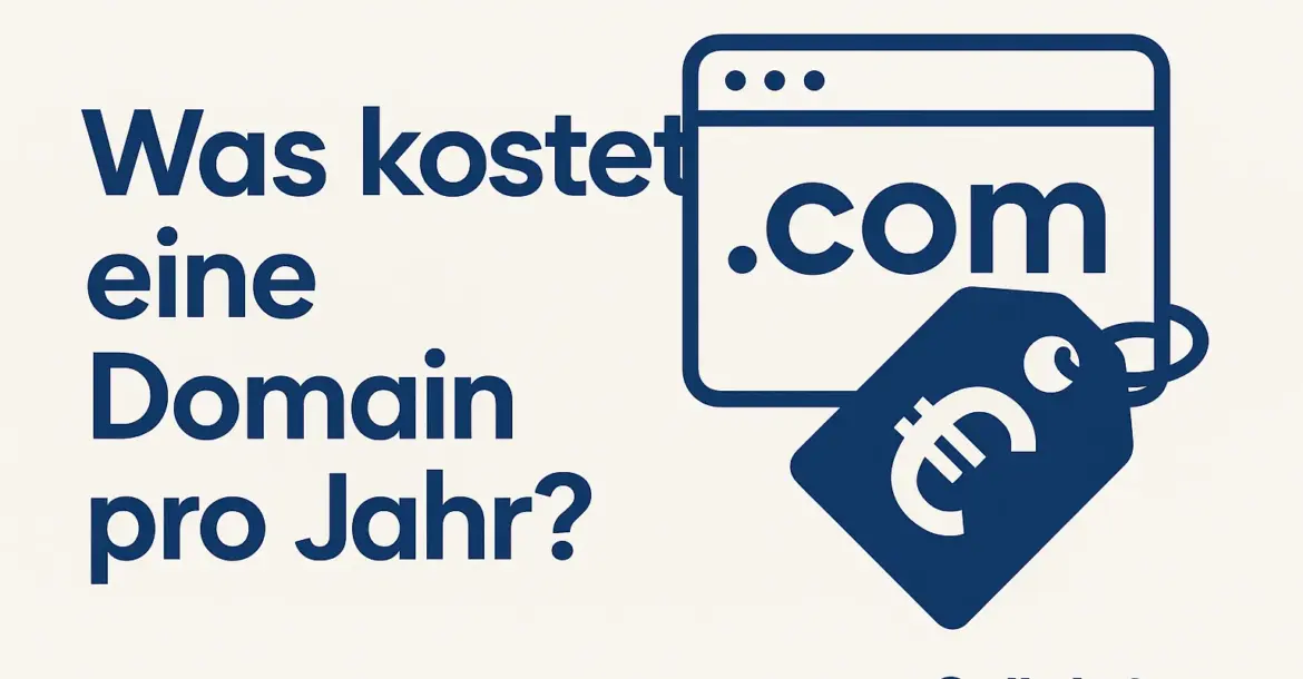 Was kostet eine Domain pro Jahr?