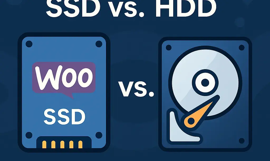 Webhosting mit SSD vs. HDD