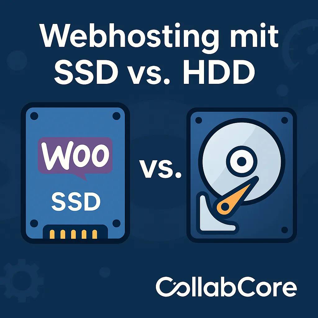 Webhosting mit SSD vs. HDD