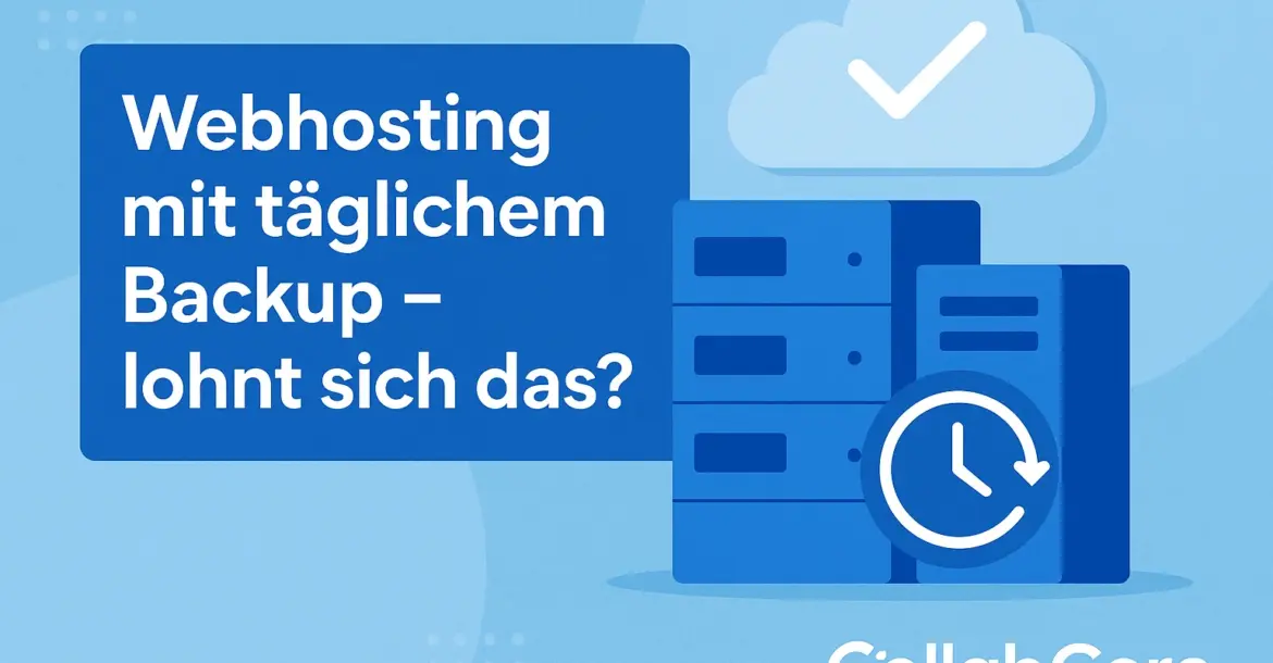 Webhosting mit täglichem Backup