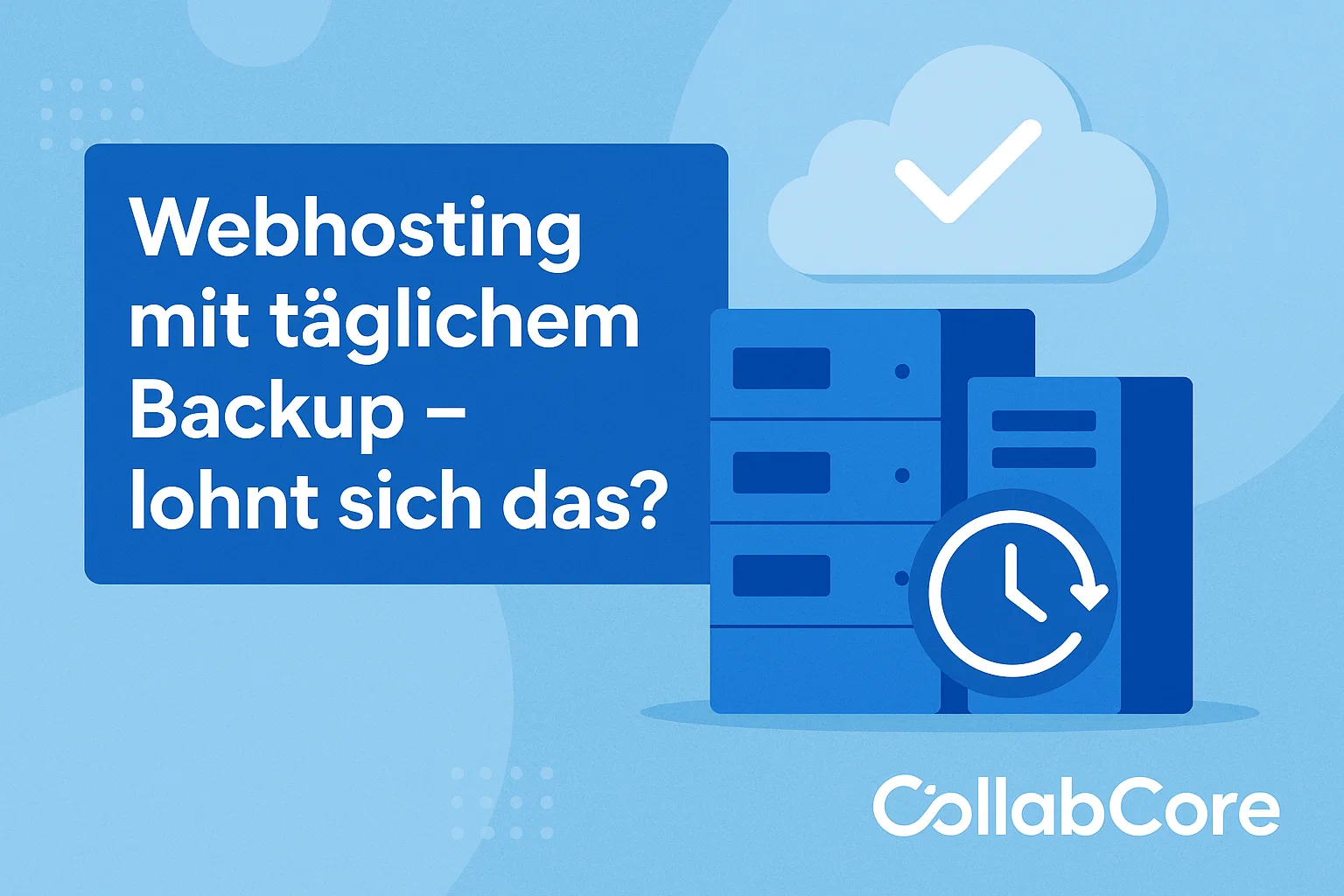 Webhosting mit täglichem Backup
