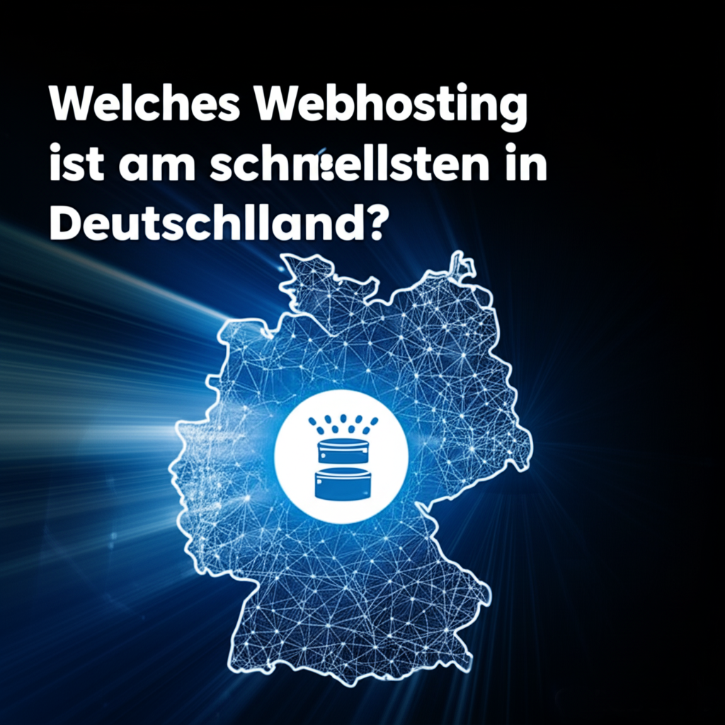 Welches Webhosting ist am schnellsten in Deutschland?